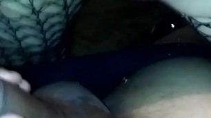 Sentandome en la verga de mi marido
