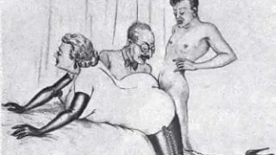 Mature husband wife and lover! Animation!